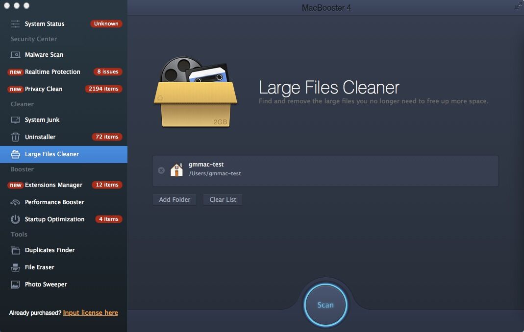 large files cleaner mac booster